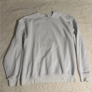 Classic White Men's Sweater